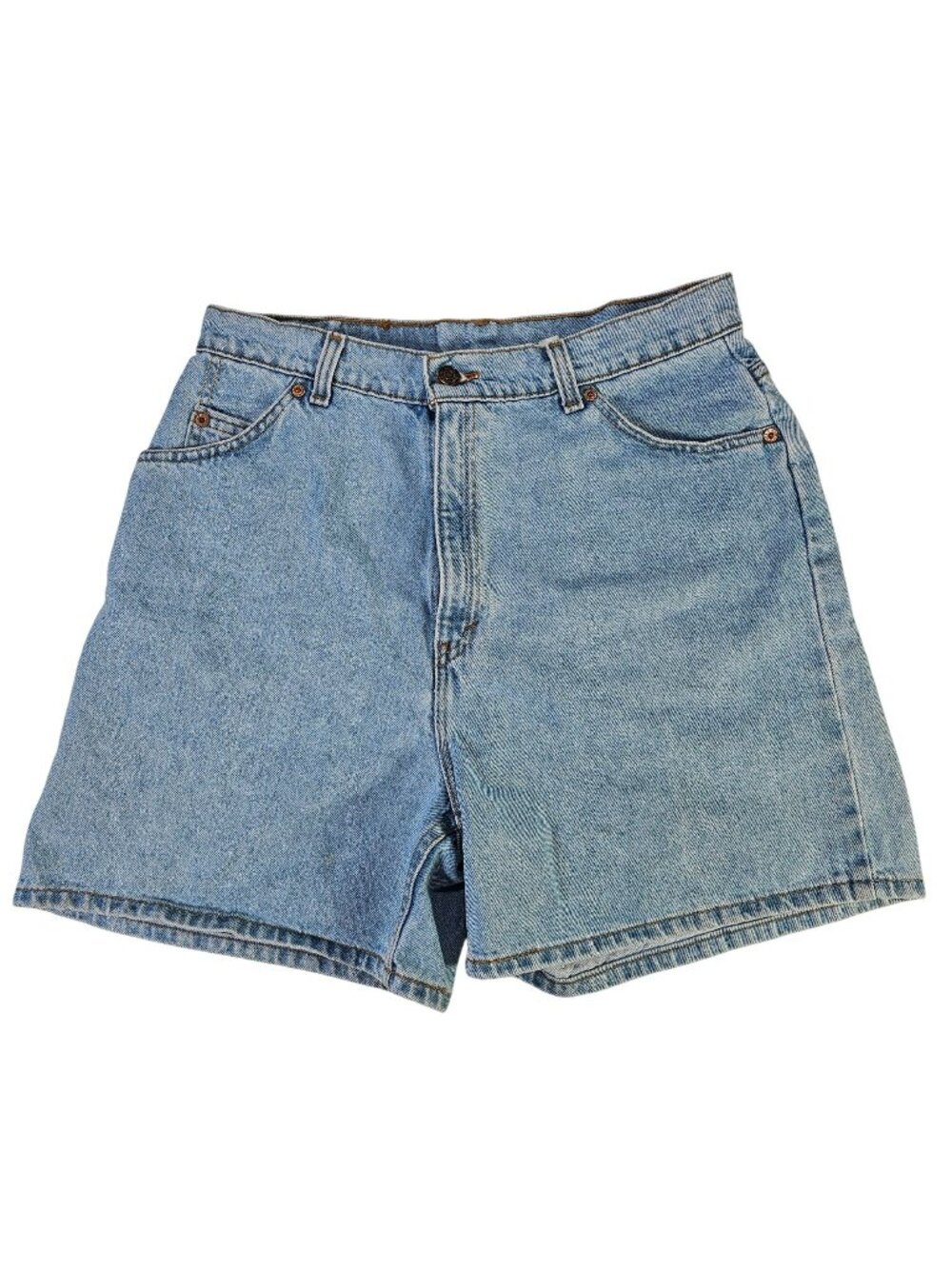 Vintage Levis 36920 Orange Tab Regular Fit Shorts High Rise Women's Size 14 USA